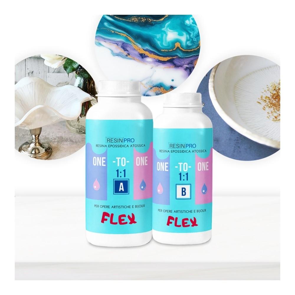 RESINA EPOXI TRANSPARENTE ONE TO ONE 1KG