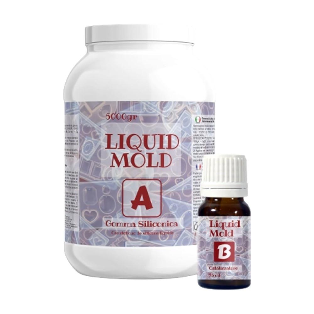 SILICONA PARA MOLDES 1 KG LIQUID MOLD