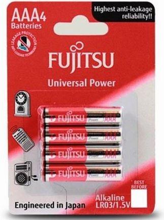 PILAS FUJITSU LR03 AAA BLISTER-4