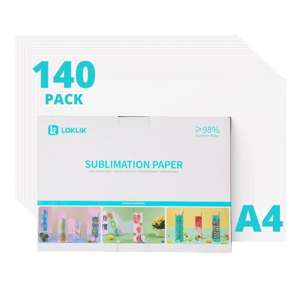 PAPEL DE SUBLIMACION LOKLIK 140 HOJAS 120 GRS