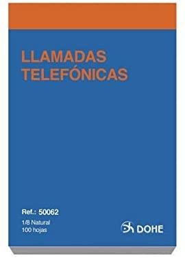 TALONARIO LLAMADAS 8º 100 H. DOHE