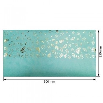 ECOPIEL 50X25CM FOIL DORADO DIENTE DE LEON MENTA