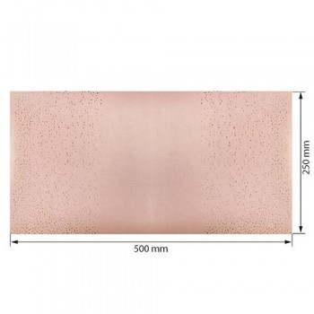 ECOPIEL 50X25CM FOIL DORADO MINI PUNTOS MELOCOTON