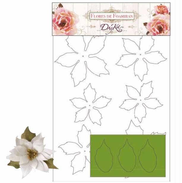 FLOR DE PASCUA BLANCA FOAMIRAN DAYKA