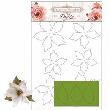 FLOR DE PASCUA BLANCA FOAMIRAN DAYKA