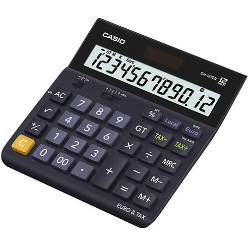 CALCULADORA SOBREMESA CASIO 12 DIGITOS DH-12TER