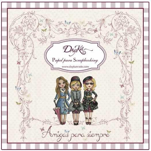 BLOCK SCRAP DAYKA 20X20 AMIGAS