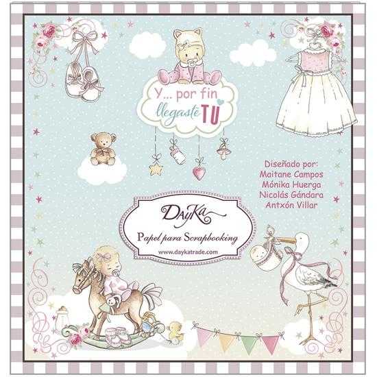BLOCK SCRAP DAYKA 20X20 BEBE NIÑA 2018