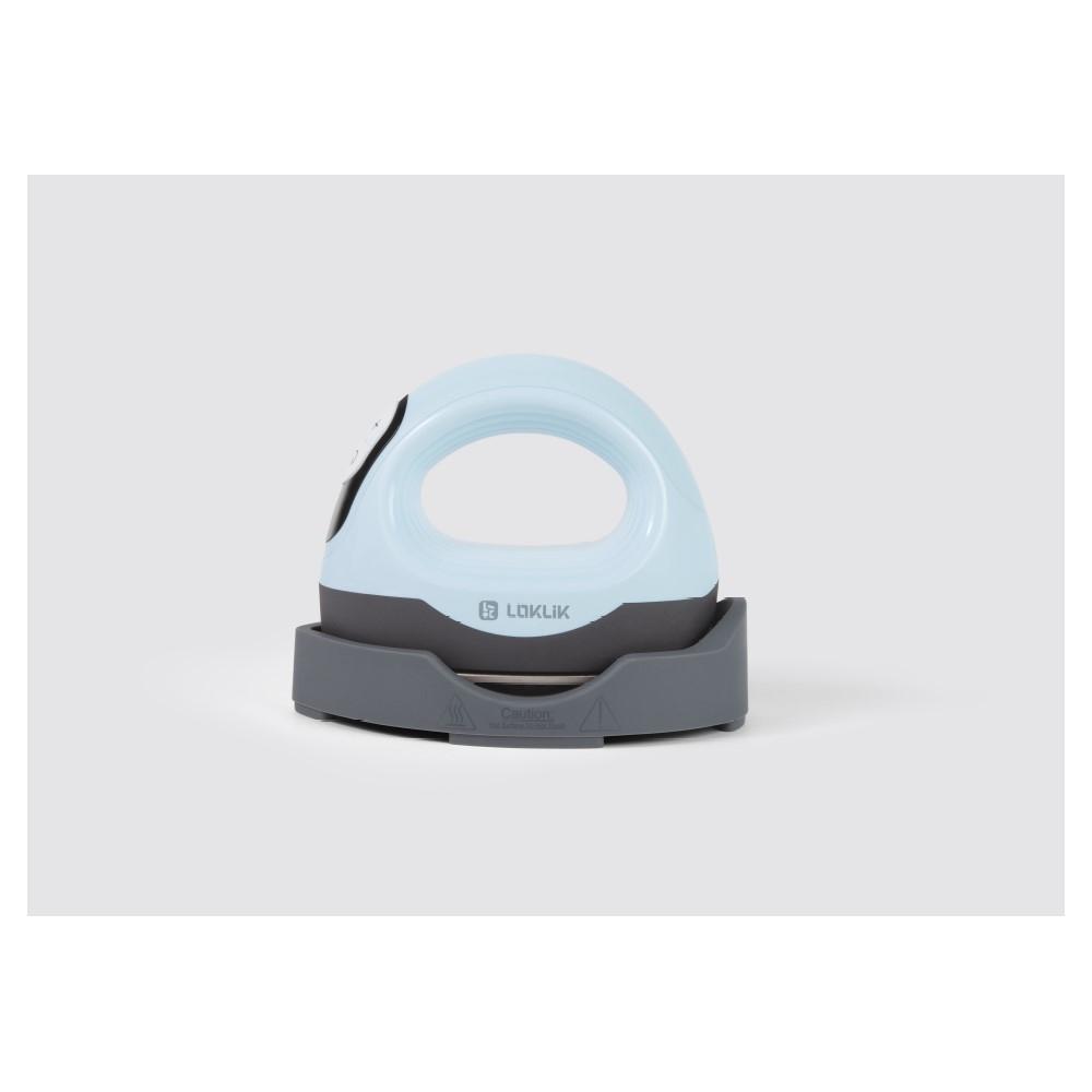 PLANCHA LOKLIK MINI HEAT PRESS 3 AZUL BUBBLE