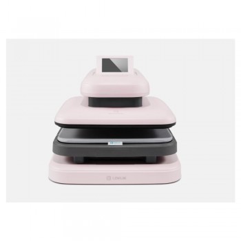 PLANCHA AUTOMATICA LOKLIK AUTO 2 ROSA PASTEL 38X38