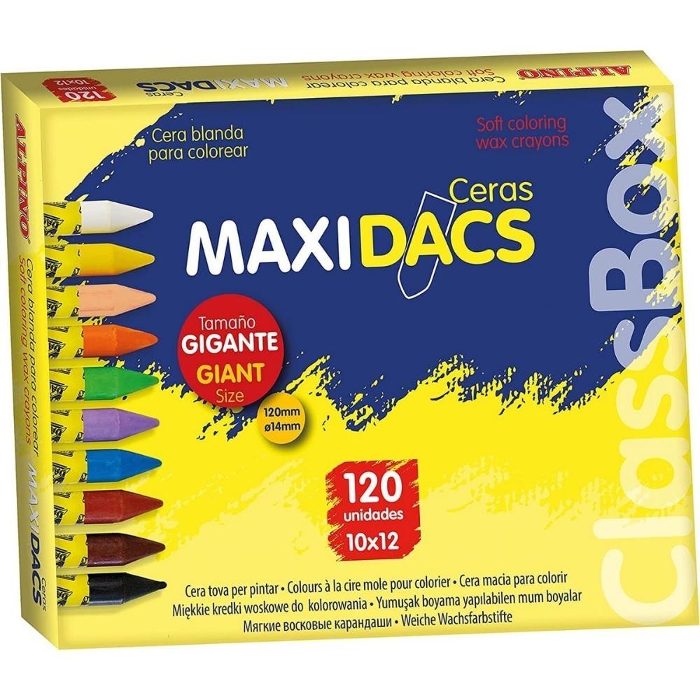 CERAS MAXIDACS CLASSBOX 120 UDS 10 COLORES
