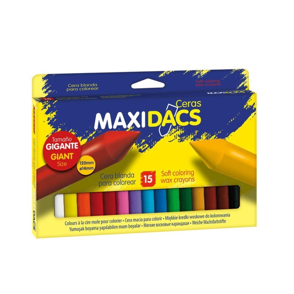 CERAS DACS MAXI 15 COLORES