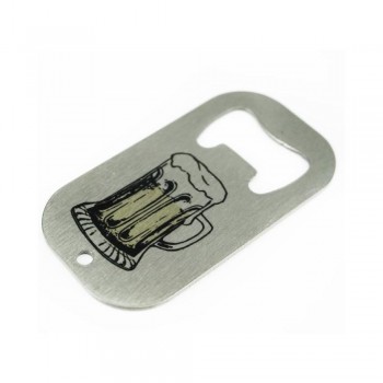 ABRIDOR DE BOTELLAS 7x3,7 CM METALICO PARA SUBLIMAR