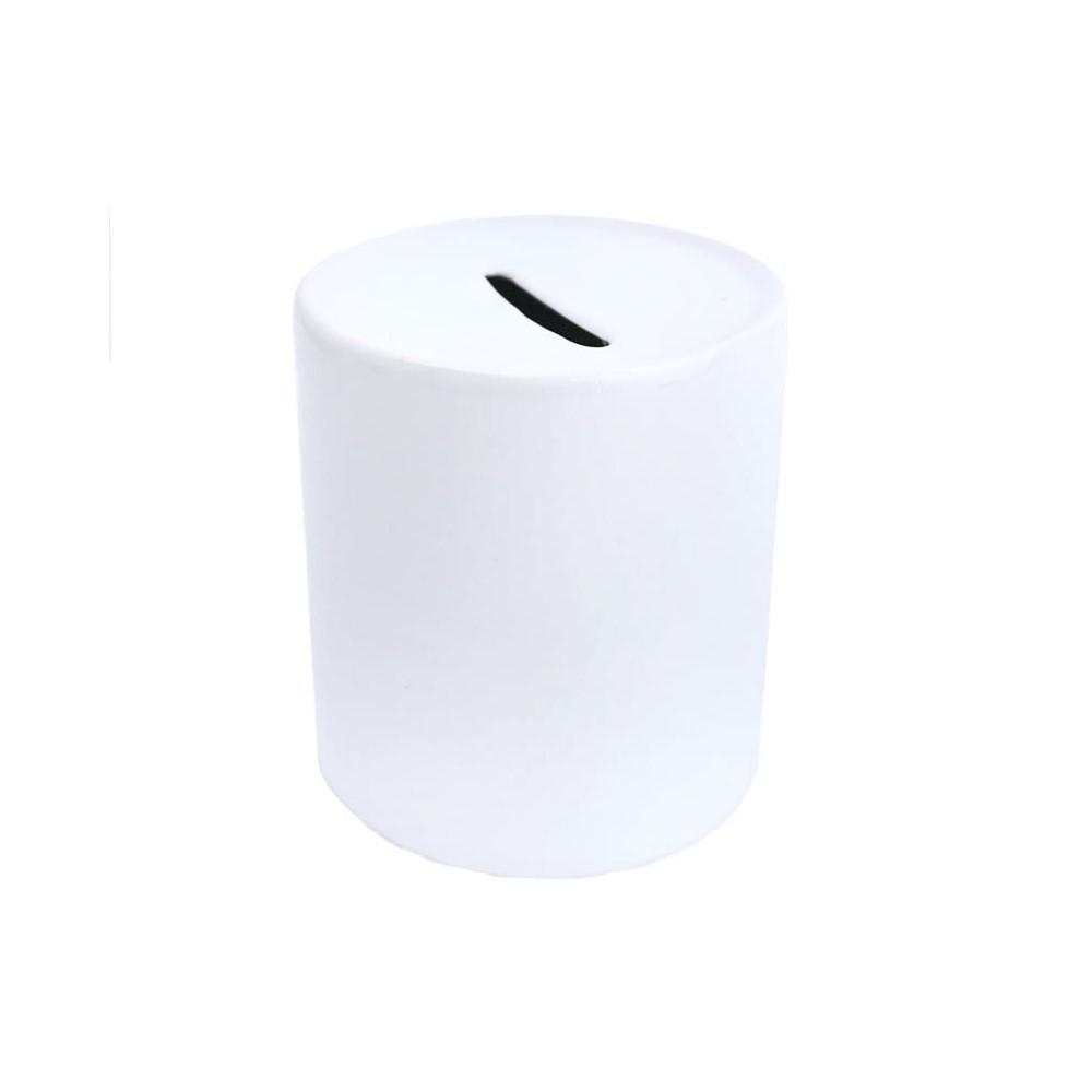 HUCHA SUBLIMACION CERAMICA BLANCA