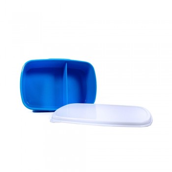 CAJA DE PLASTICO (TUPPER) PARA SUBLIMACION AZUL