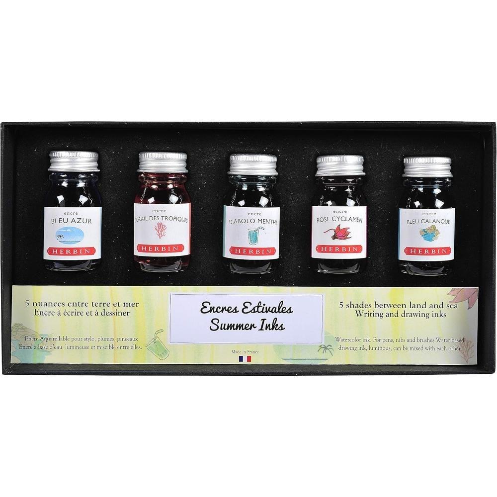 SET DE 5 TINTAS GAMA VERANO 10ml HERBIN