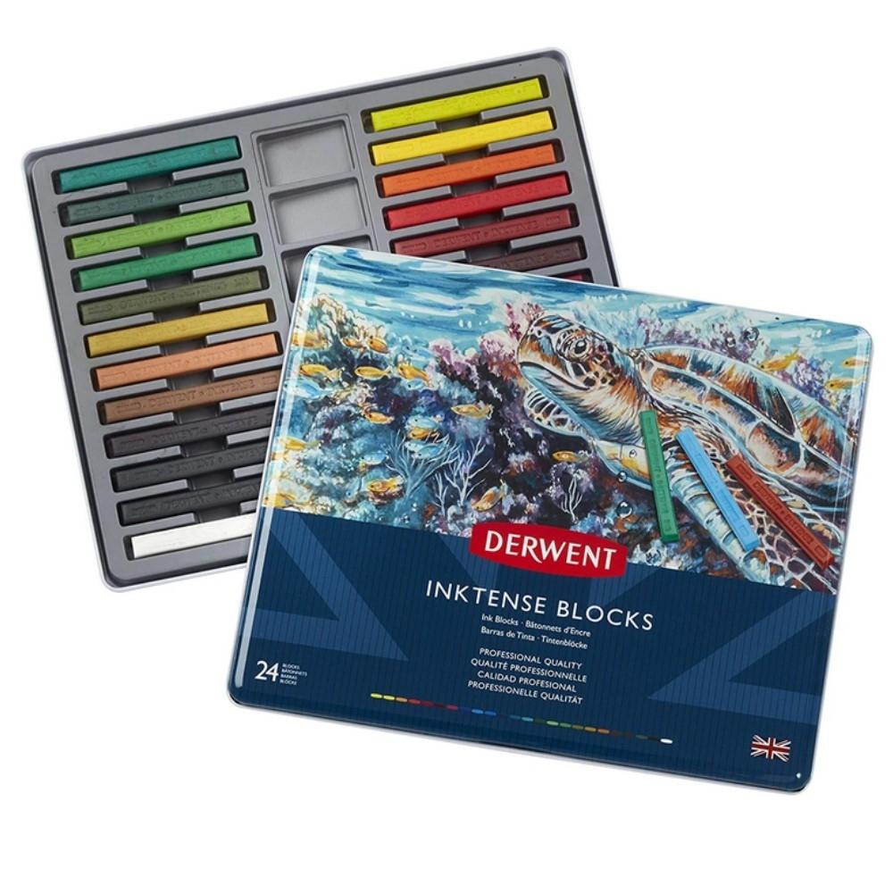 CAJA 24 BARRAS DE TINTA INKTENSE DERWENT