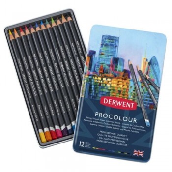 CAJA 12 LAPICES PROCOLOUR DERWENT