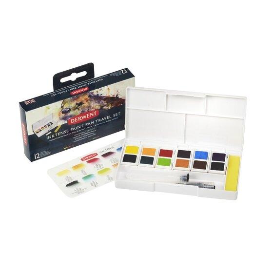 SET ACUARELA 12 COLORES VIAJE INKTENSE