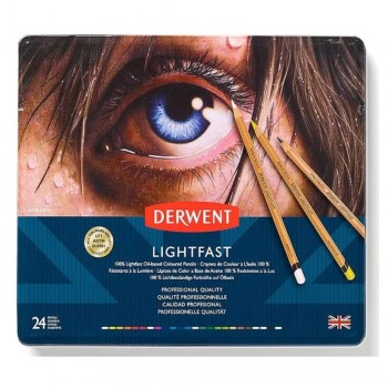 CAJA 24 LAPICES DERWENT LIGHTFAST