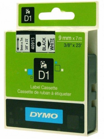 CINTA DYMO D1 9 MM x 7 MTS