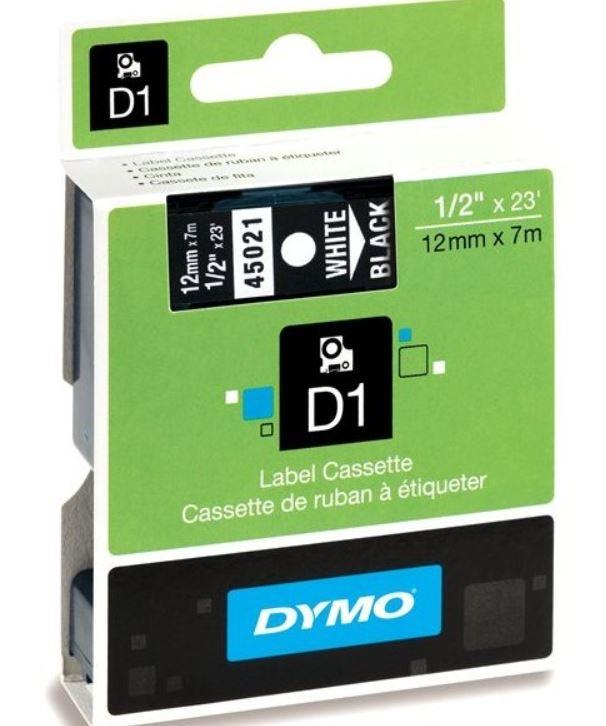 CINTA DYMO D1 12 MM x 7 MTS