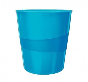 PAPELERA WOW 15 L. COLORES METALIZADOS LEITZ