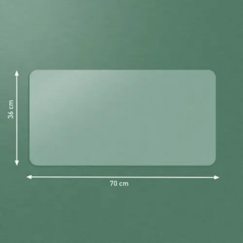 ALFOMBRILLA DE ESCRITORIO 70X36cm TRANSPARENTE