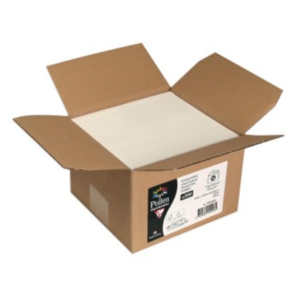 CAJA 200 SOBRES POLLEN 114X162 CREMA 120gr