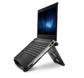 SOPORTE PORTATIL EASY CON VENTILACION NEGRO