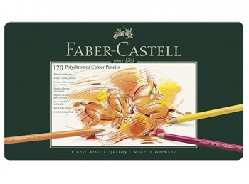 LAPICES FABER-CASTELL POLYCHROMOS 120 COLORES