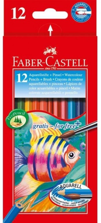 LAPICES FABER-CASTELL ACUARELABLES ECOLAPICES.