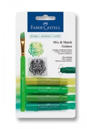 CERAS GELATOS ACUARELABLES FABER-CASTELL