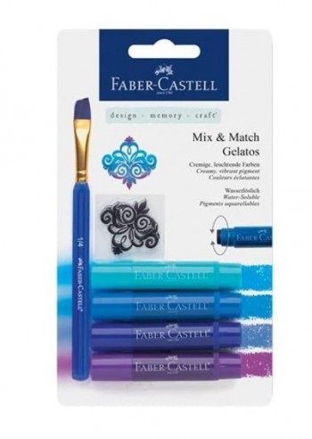CERAS GELATOS ACUARELABLES FABER-CASTELL