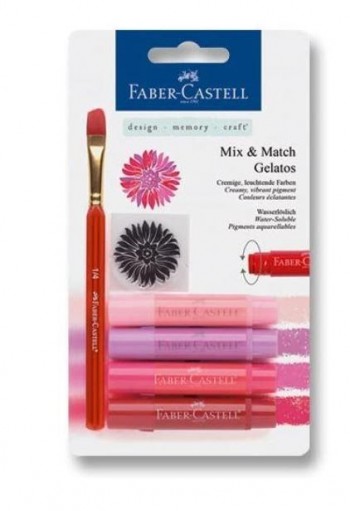 CERAS GELATOS ACUARELABLES FABER-CASTELL
