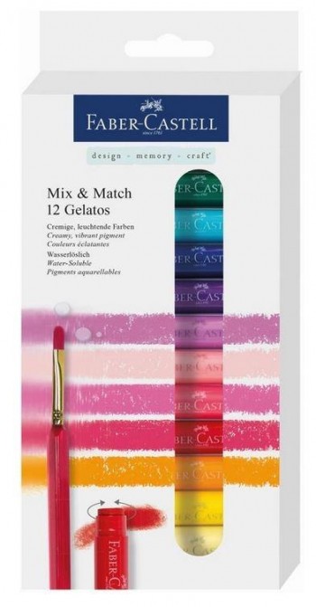 CERAS GELATOS ACUARELABLES FABER-CASTELL