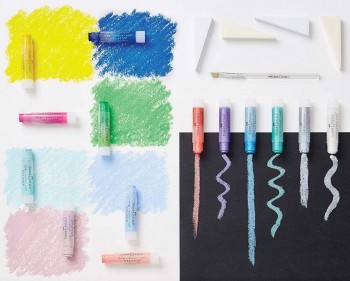 CERAS GELATOS ACUARELABLES FABER-CASTELL