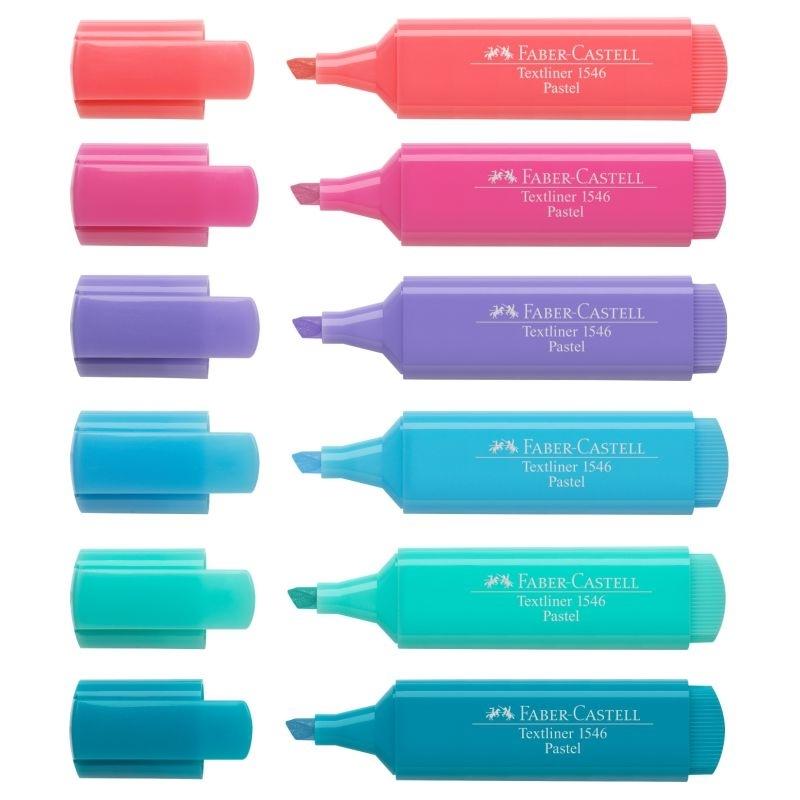 ROTULADOR FLUOR FABER CASTELL PASTEL