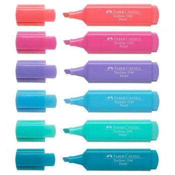 ROTULADOR FLUOR FABER CASTELL PASTEL