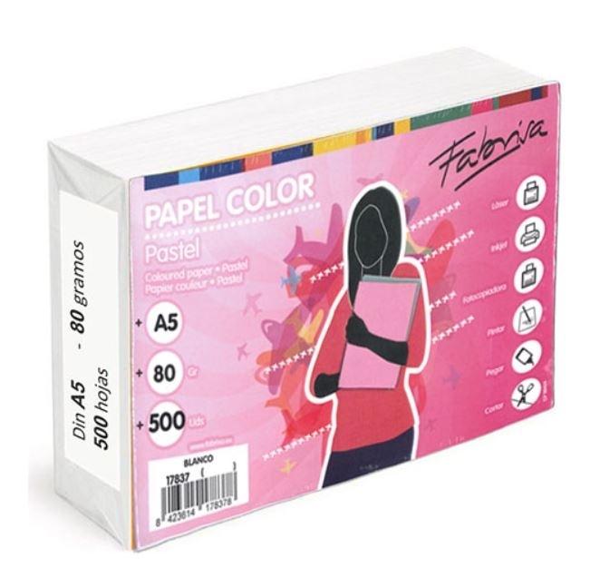 PAPEL A5 BLANCO 500 HOJAS 80GRAMOS