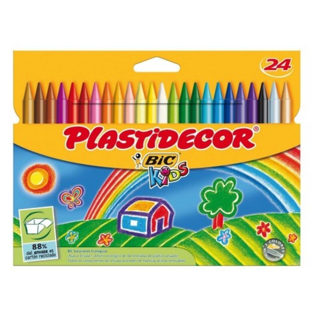 CERAS PLASTIF. PLASTIDECOR 24 UDS