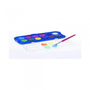 ACUARELAS GIOTTO MINI ESTUCHE 12 UDS + PINCEL 23MM