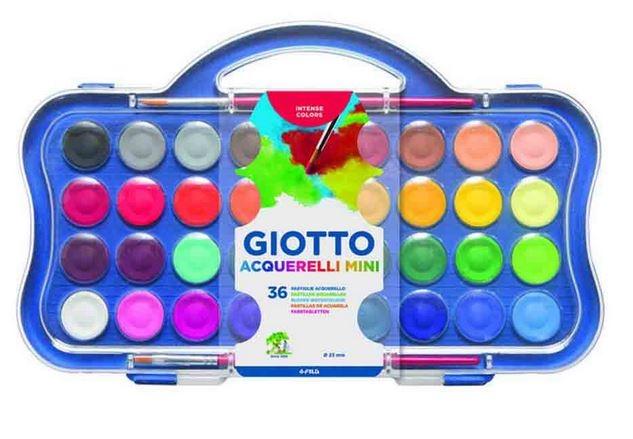 ACUARELA GIOTTO 36 COLORES + PINCEL