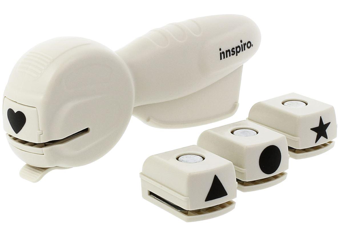 SET 4 CARTUCHOS TROQUELADORA CASSETTE PUNCH 16MM BASICAS