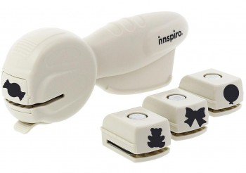 SET 4 CARTUCHOS TROQUELADORA CASSETTE PUNCH 16MM INFANTIL