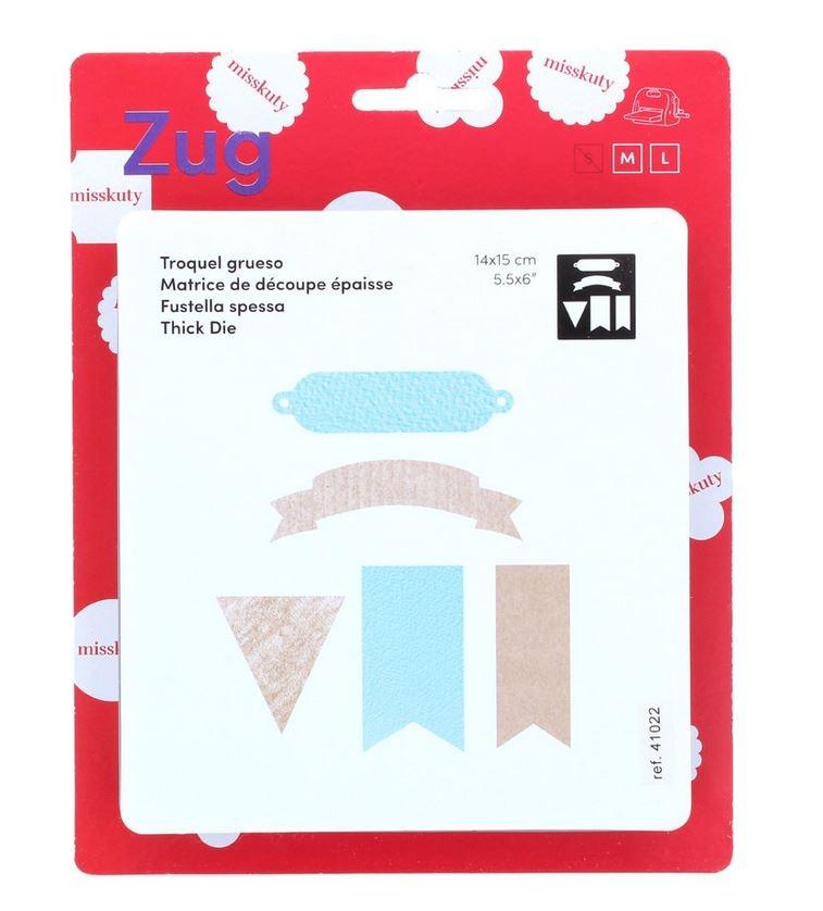 TROQUEL GRUESO ZUG 5 TARJETAS MISSKUTY