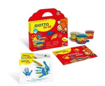 PINTURA A DEDOS GIOTTO BEBE 3 COL.