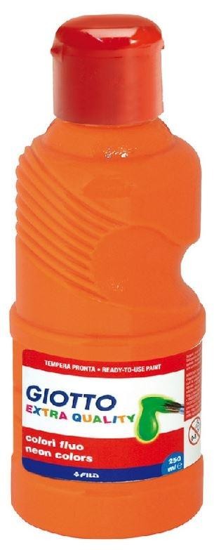 TEMPERA 250 ml. GIOTTO FLUORESCENTE