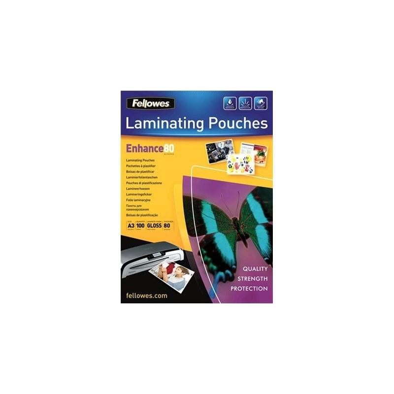 BOLSA PLASTIFICAR 150X100 80 MICRAS FELLOWES