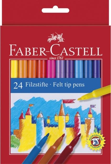 ROTULADORES DE COLORES FABER-CASTELL CAJA CARTON
